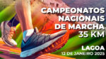 "Campeonatos Nacionais de Marcha 35 km - Lagoa 2025" - Foto-Reprodução_Divulgação