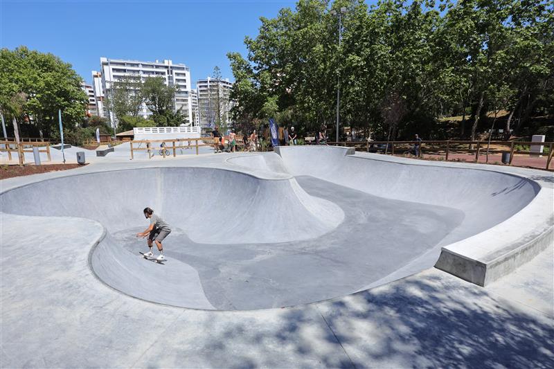 Skate park - Parque Juventude de Portimão - Foto-Direitos reservados