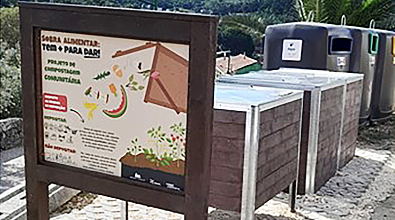 Novo compostor comunitário - Foto-Reprodução_Município de Monchique-Facebook