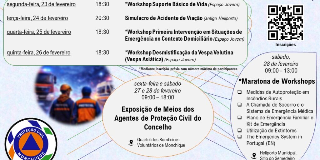 Programa do Dia Internacional da Proteção Civil 2026- Foto-Reprodução_Município de Monchique-Facebook