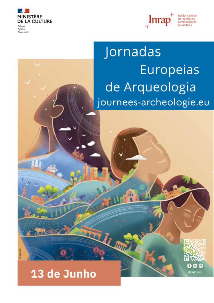 Cartaz Jornadas Europeias da Arqueologia no Alferce - Foto-Reprodução_Divulgação
