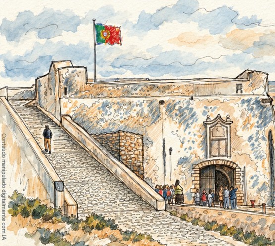 Fortaleza de Sagres - Foto - Reprodução_Divulgação Centro Ciência Viva de Lagos